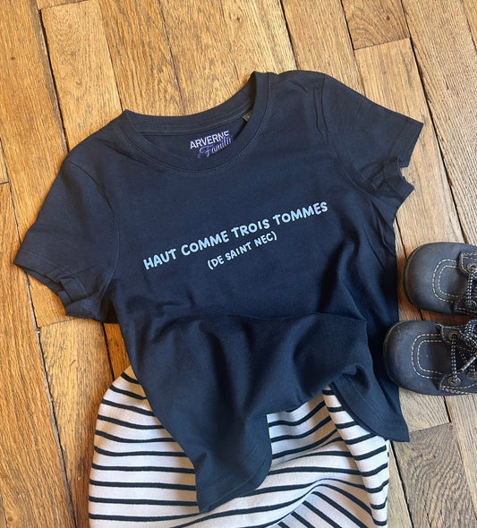 T-shirt enfant ARLANC - "Haut comme 3 tommes"