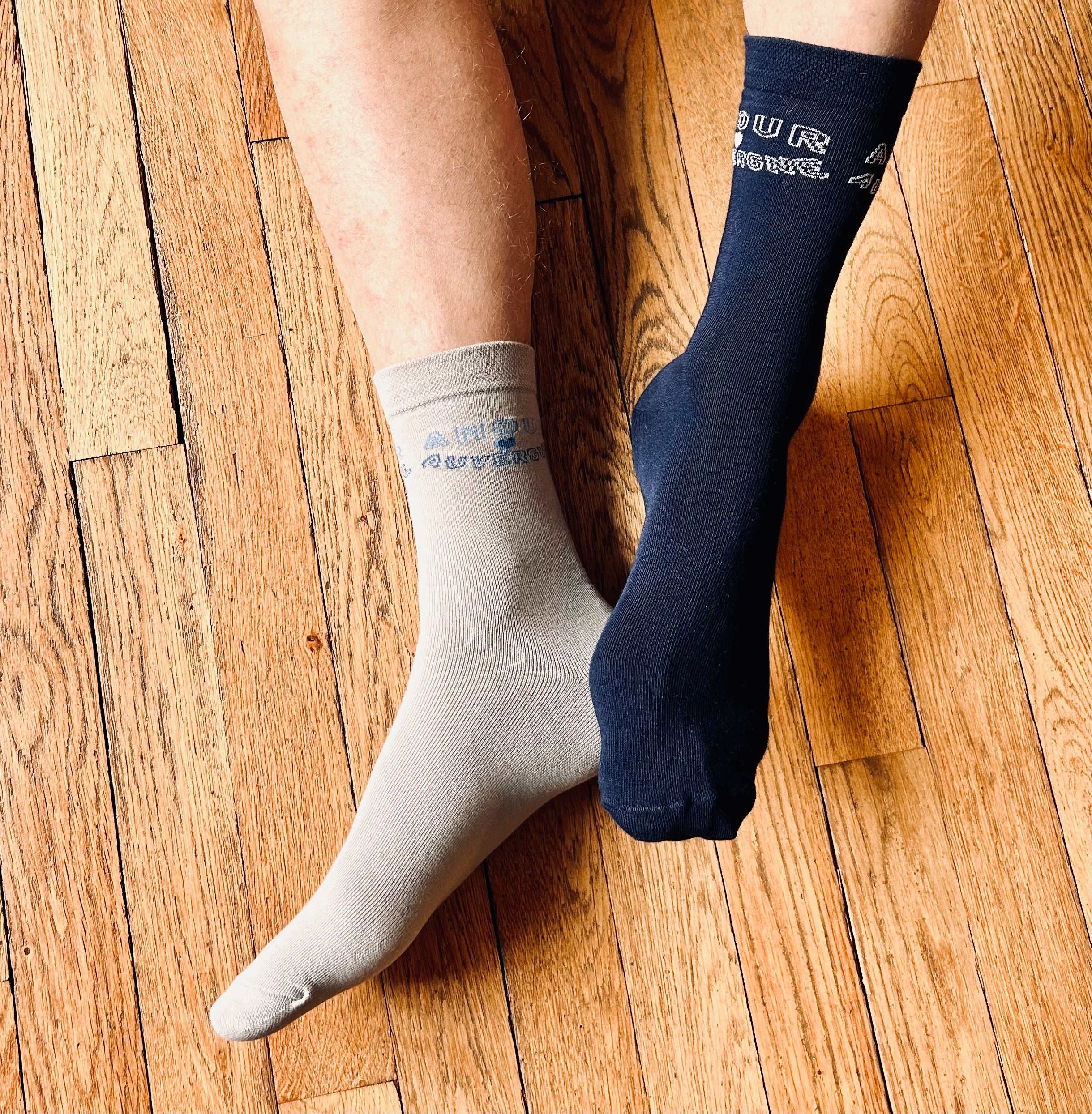 Alber's SANITARIO - Lot 5-10 Paires Chaussettes Homme En Coton Ultra Confortables | Sans Élastique, Respirantes Et Douces