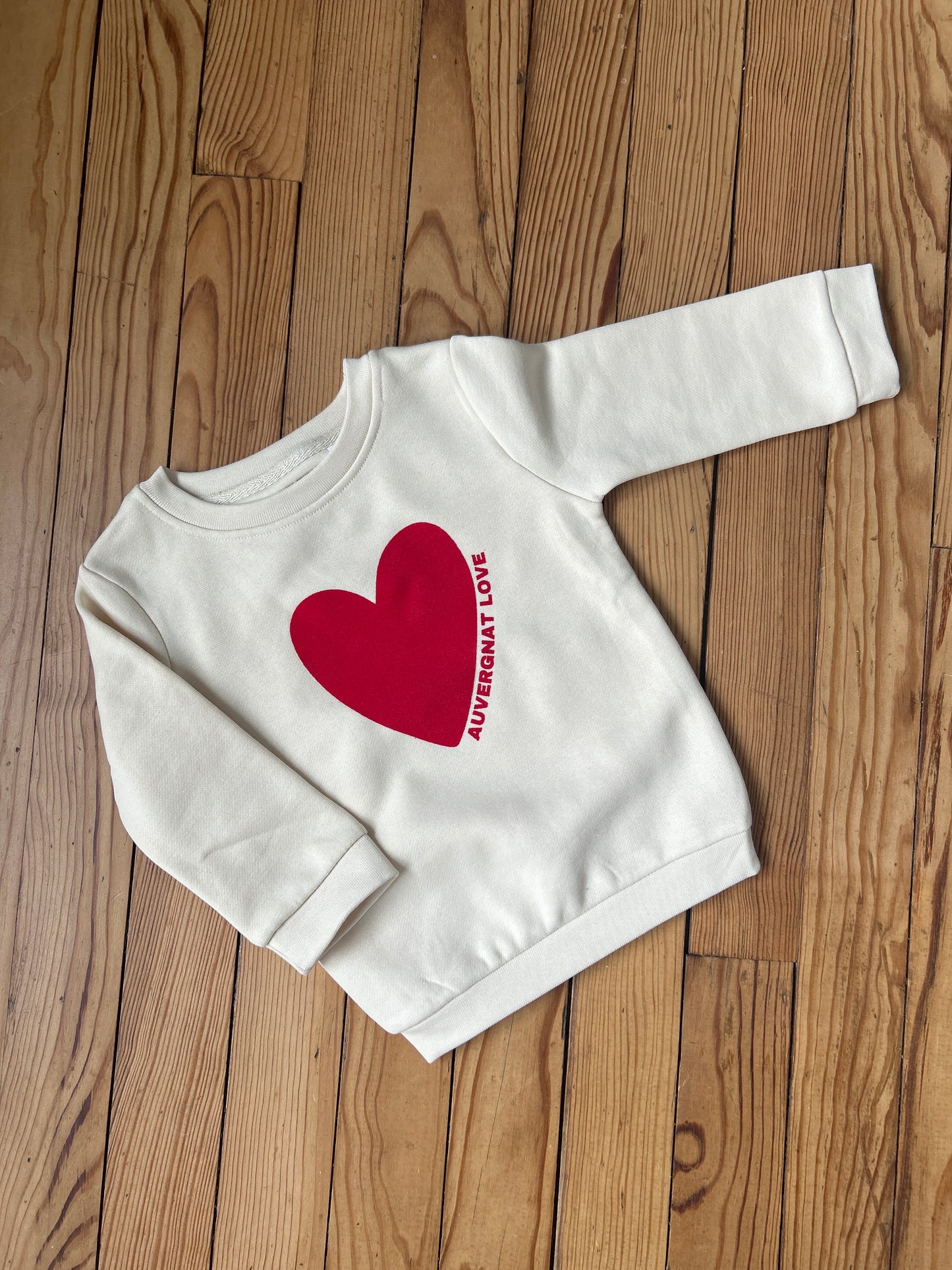 Sweat enfant GOUDET - "Auvergnat Love"