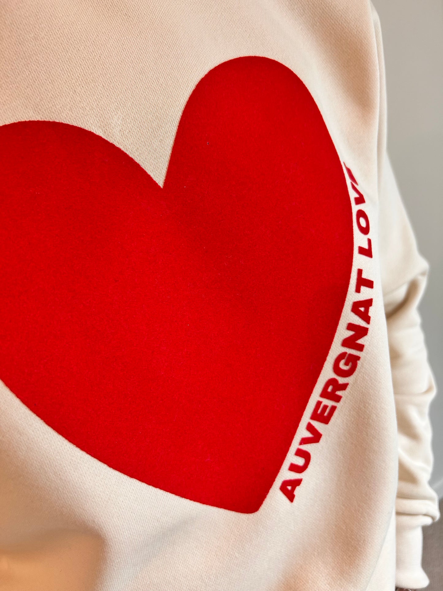 Sweat unisexe ARLEMPDES - "Auvergnat Love"