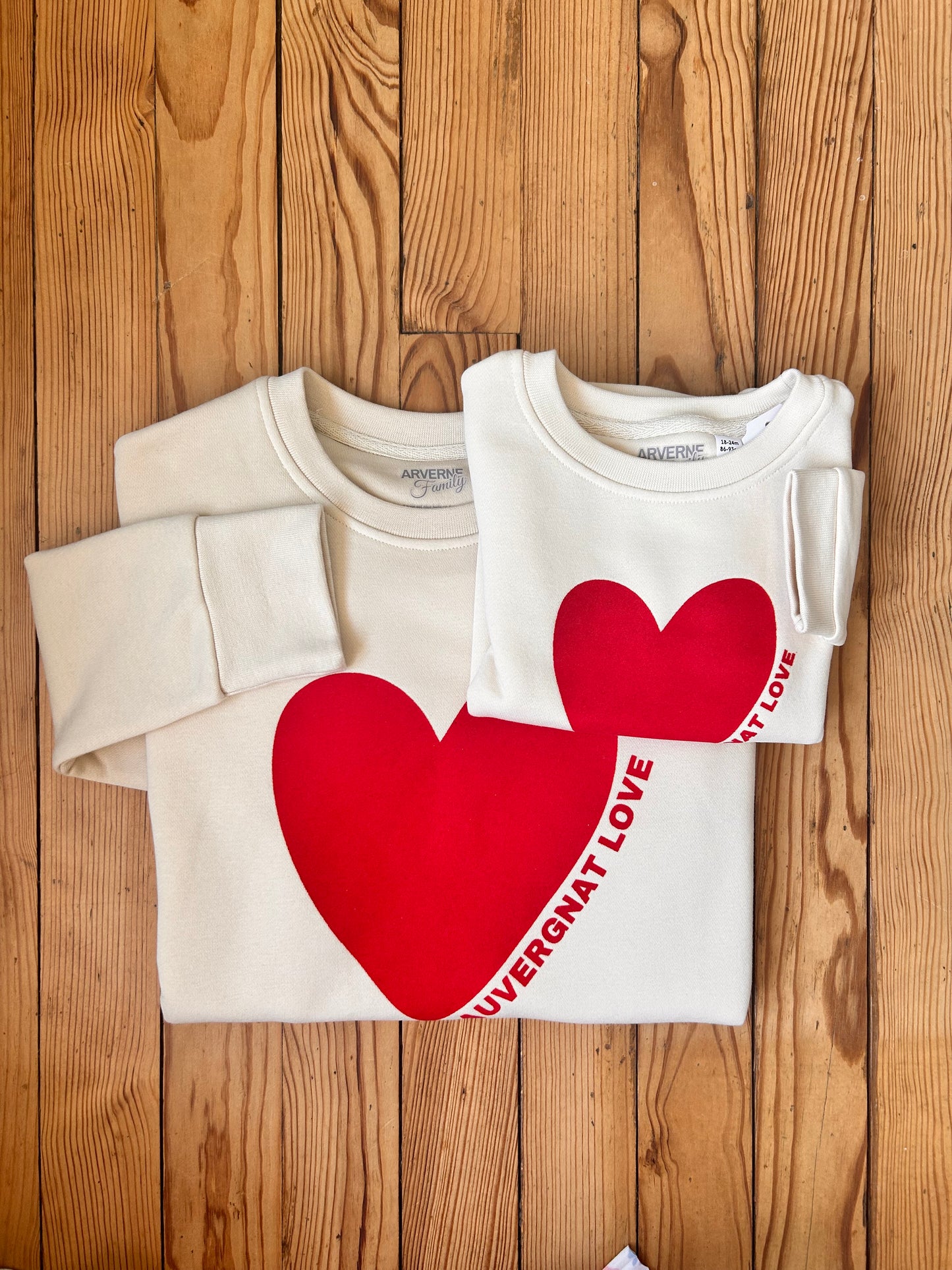 Sweat enfant GOUDET - "Auvergnat Love"