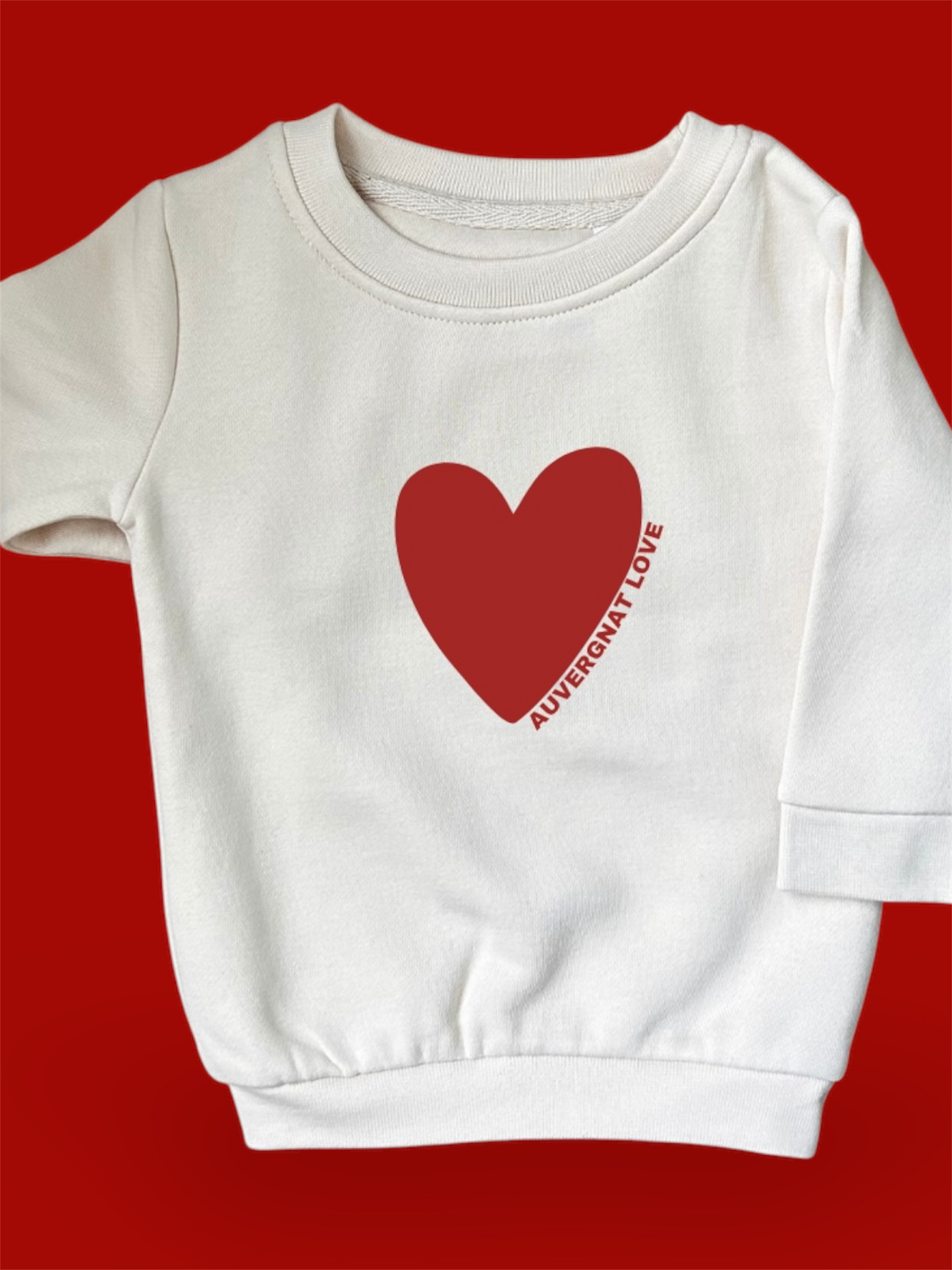 Sweat enfant GOUDET "Auvergnat Love"