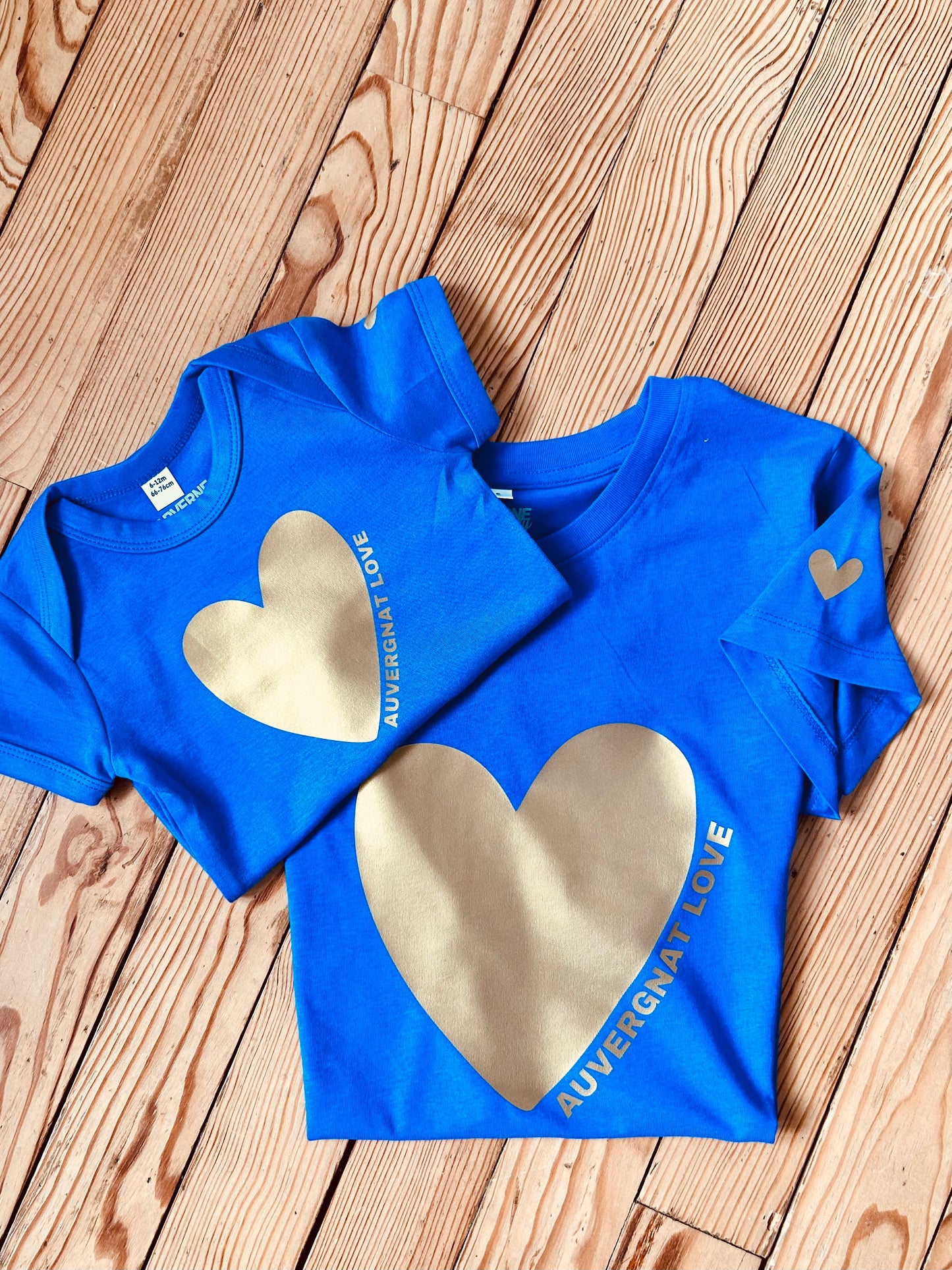 T-shirt "Auvergnat Love" - 100% coton bio
