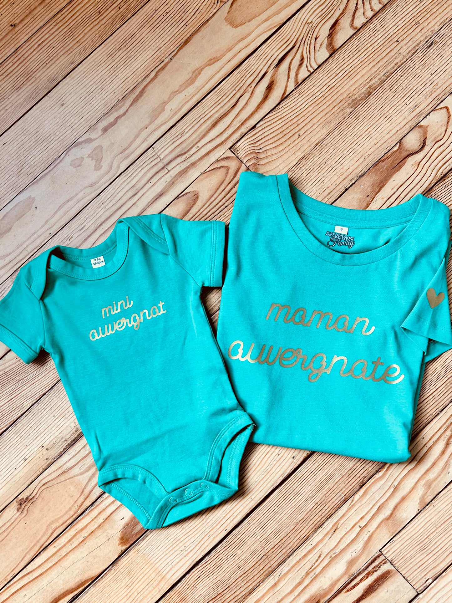 T-shirt "Maman Auvergnate" - 100% coton bio