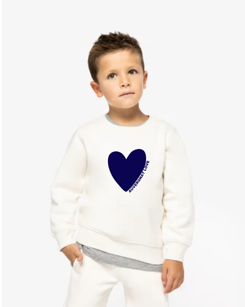 Sweat enfant GOUDET - "Auvergnat Love"
