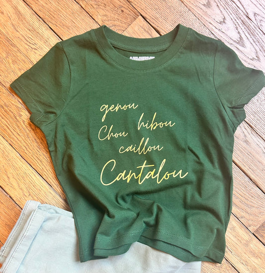 T-shirt enfant LE CANTALOU