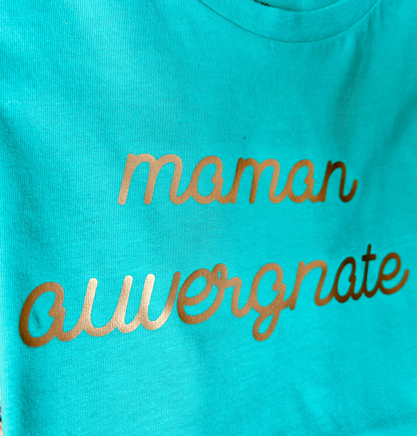 T-shirt "Maman Auvergnate" - 100% coton bio