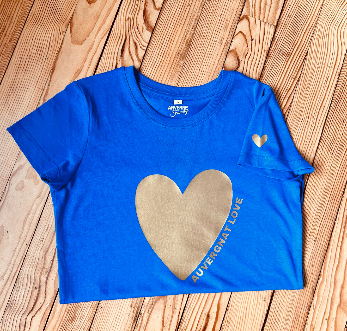 T-shirt "Auvergnat Love" - 100% coton bio