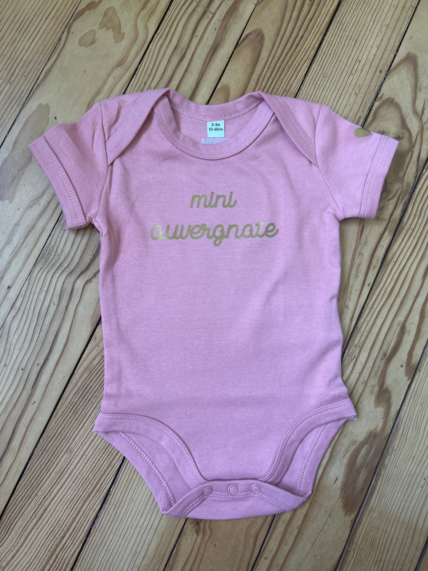 Body TENCE - 100% coton biologique, design doré