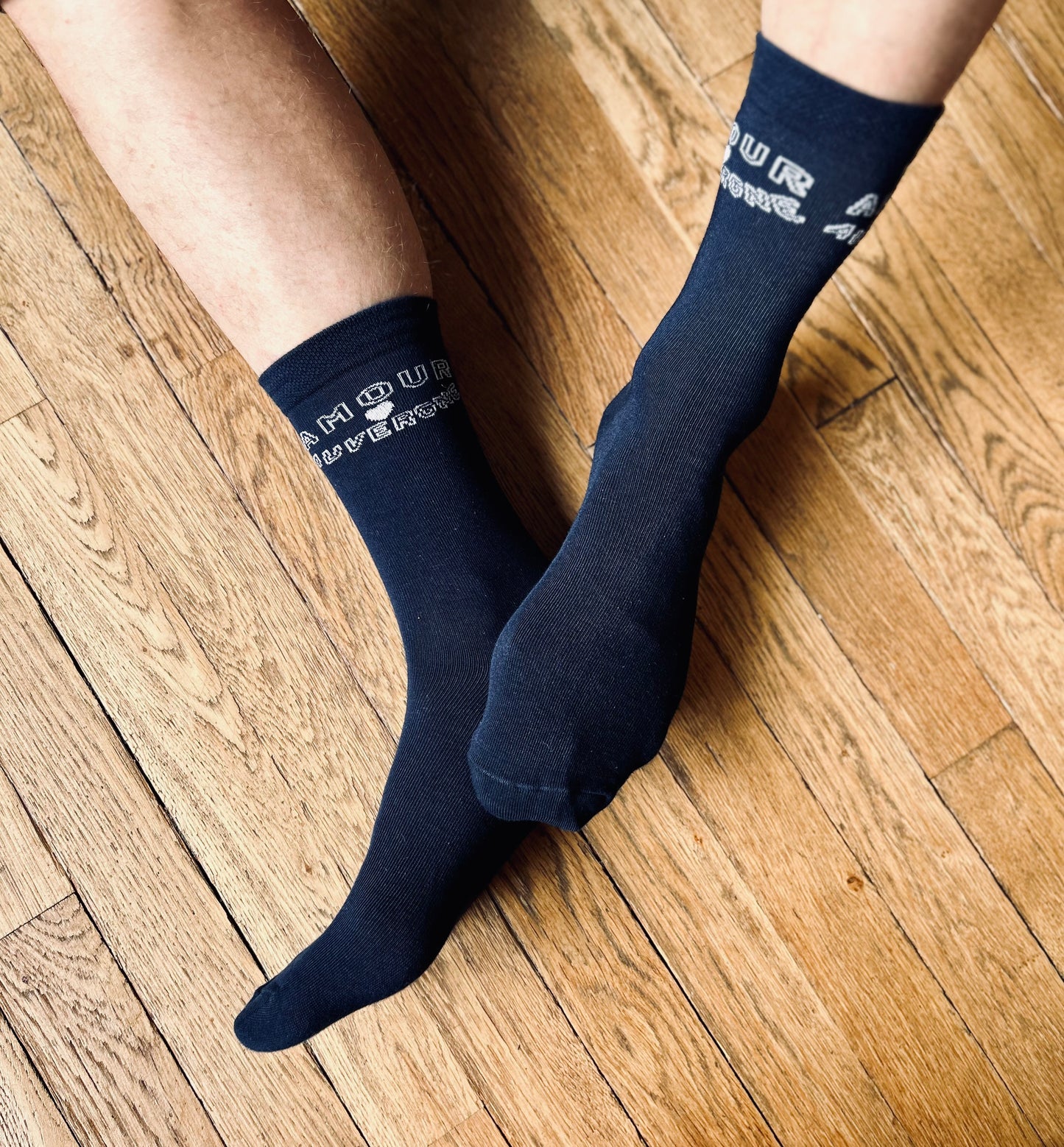 L'ensemble Boxer/Chaussettes - marine