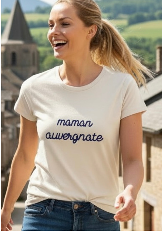 T-shirt VOLVIC - "Maman Auvergnate"
