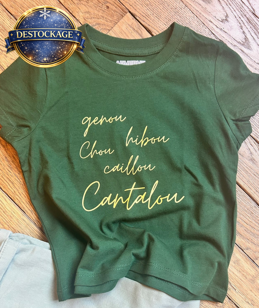 T-shirt enfant LE CANTALOU