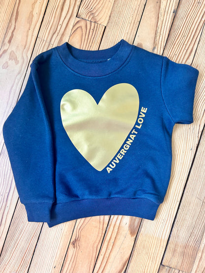 Sweat enfant BOISSET "Auvergnat Love"