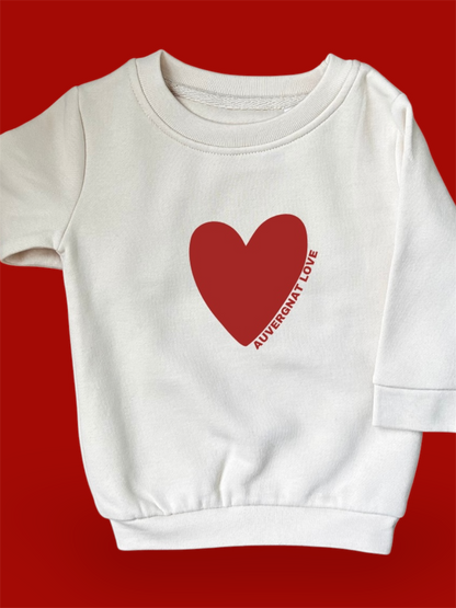Sweat enfant GOUDET "Auvergnat Love"
