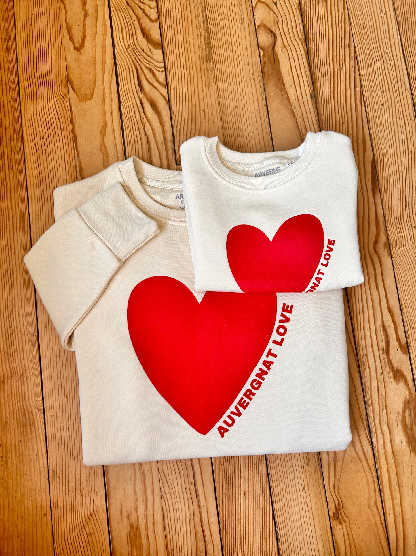 Sweat unisexe ARLEMPDES "Auvergnat Love"