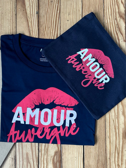 cadeau auvergnat pour elle : T-shirt ARLET + Pochette POLIGNAC