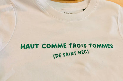 T-shirt enfant ARLANC - "Haut comme 3 tommes"