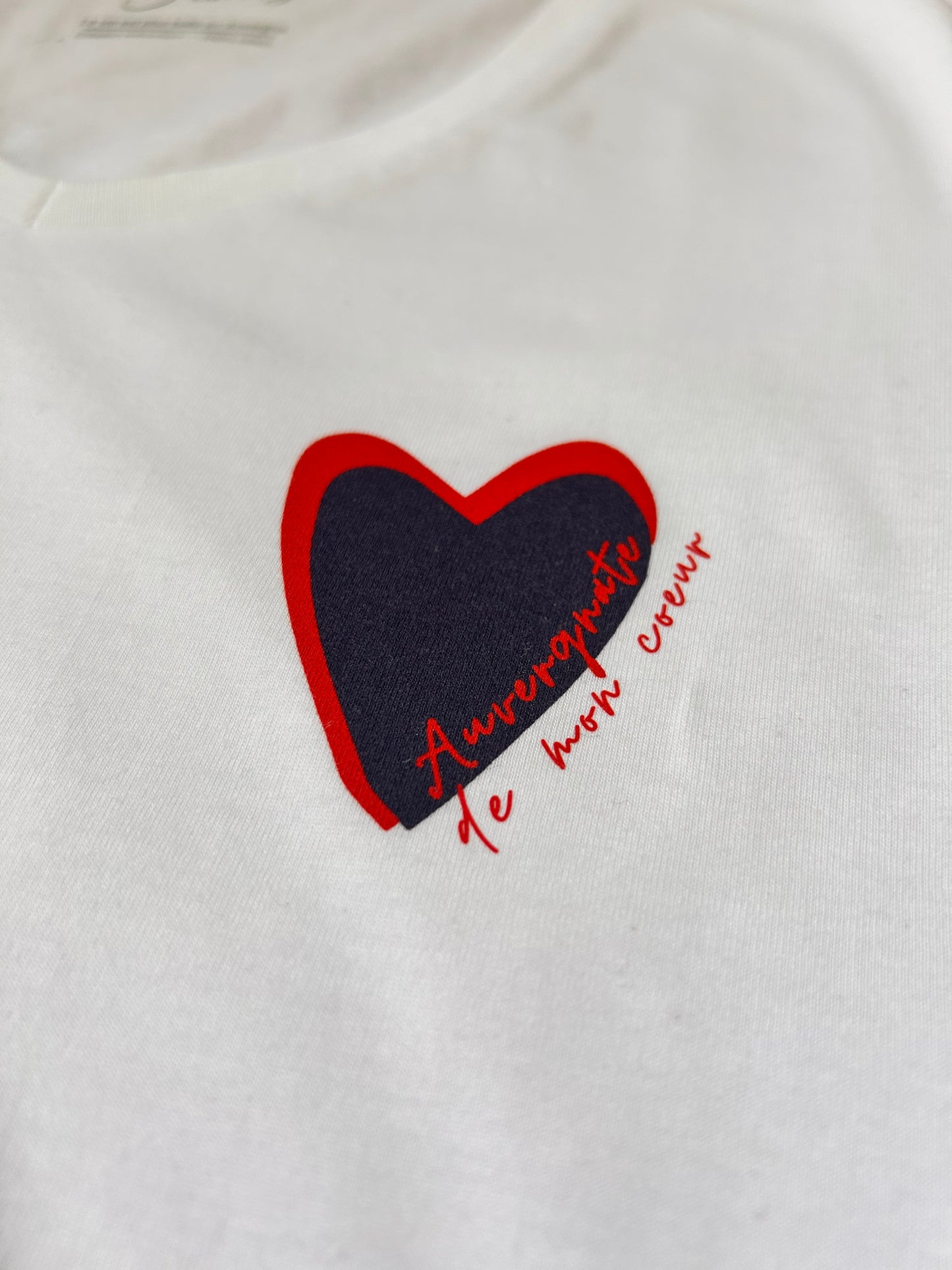 Saint Valentin pour ELLE : T-shirt Val - Fabriqué en Auvergne