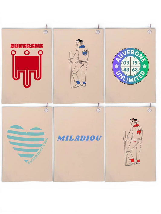 Essuie-main fabriqué en France - 100% coton