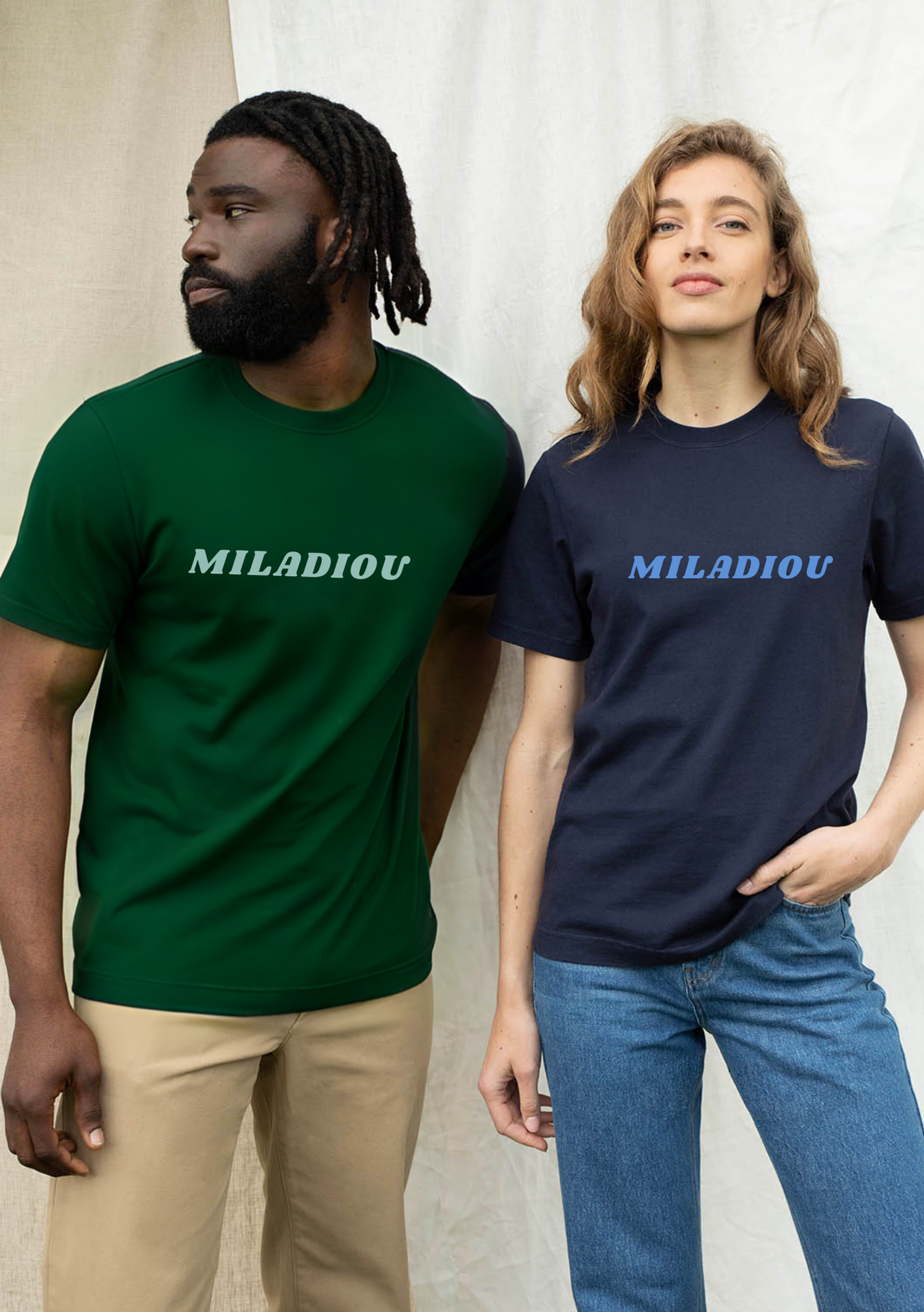 Tshirt unisexe PESTEILS - "Miladiou"