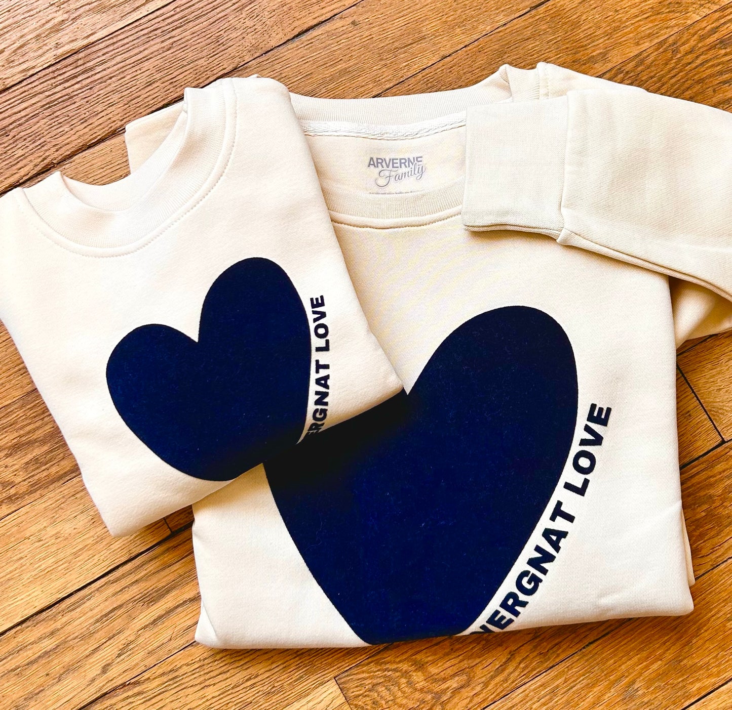 Sweat enfant GOUDET - "Auvergnat Love"