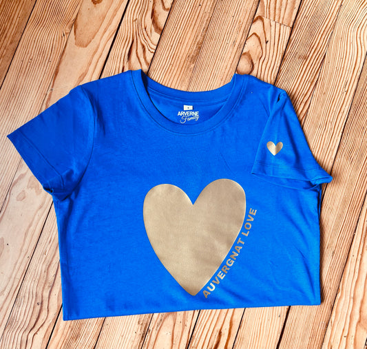 T-shirt "Auvergnat Love" - 100% coton bio