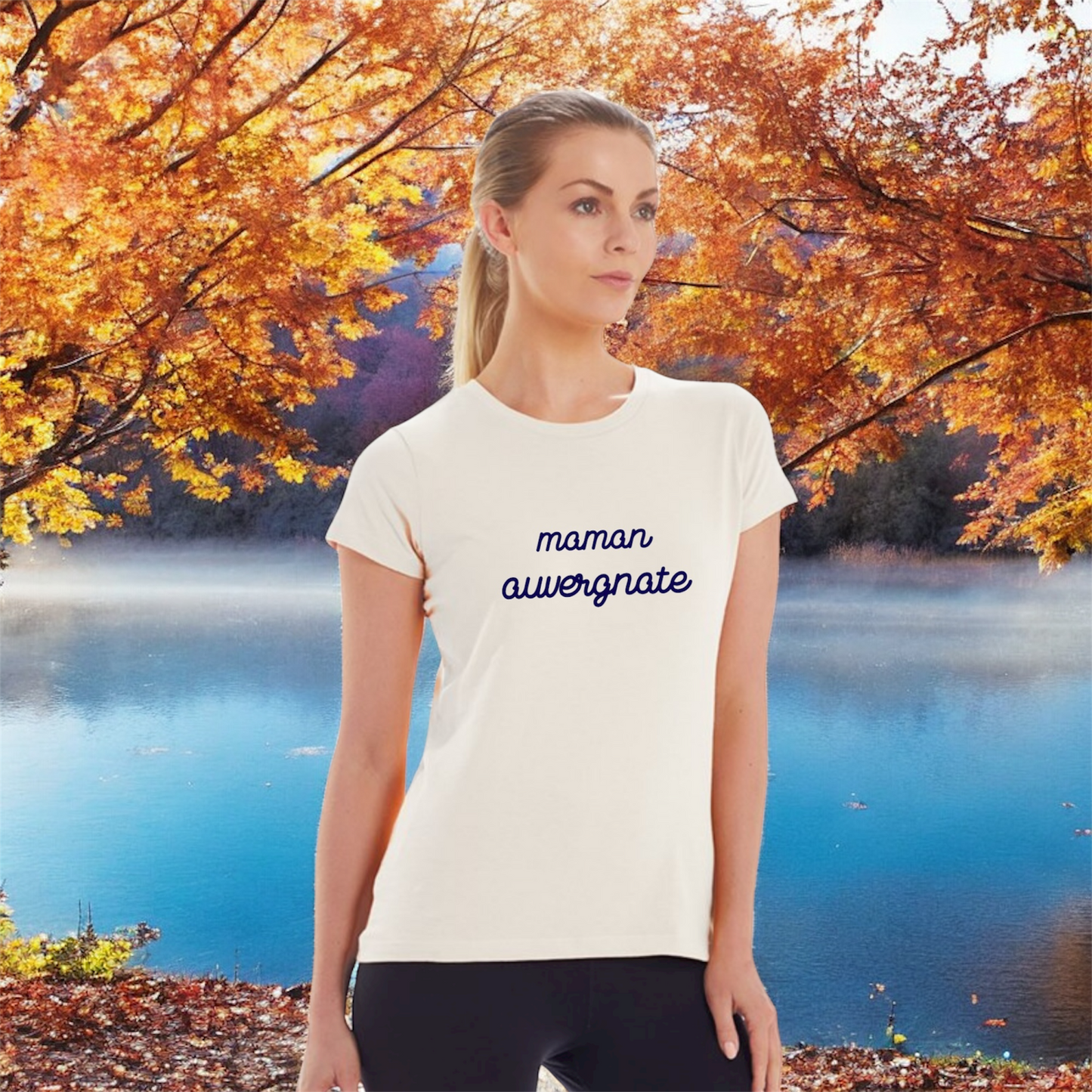 T-shirt VOLVIC - "Maman Auvergnate"