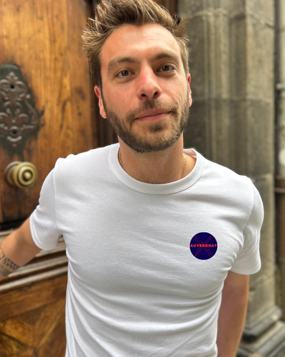T-shirt AUDES - fabriqué en Auvergne, 100% coton biologique