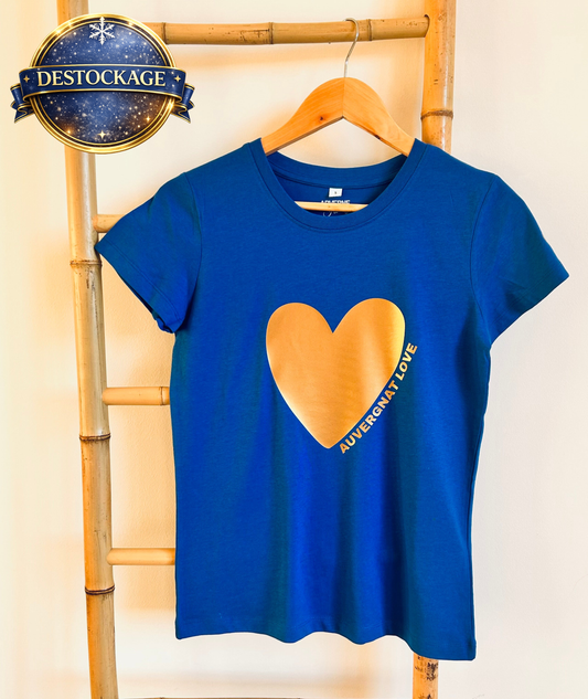 T-shirt  CHANTELLE - "Auvergnat Love"