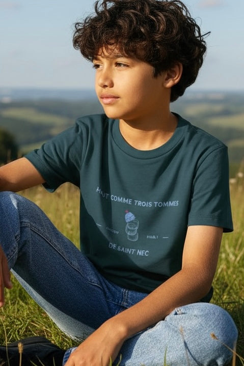 T-shirt enfant ARLANC - "Haut comme 3 tommes"