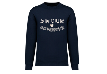 Sweat MONTPEYROUX - fabriqué en Auvergne, 100% coton bio